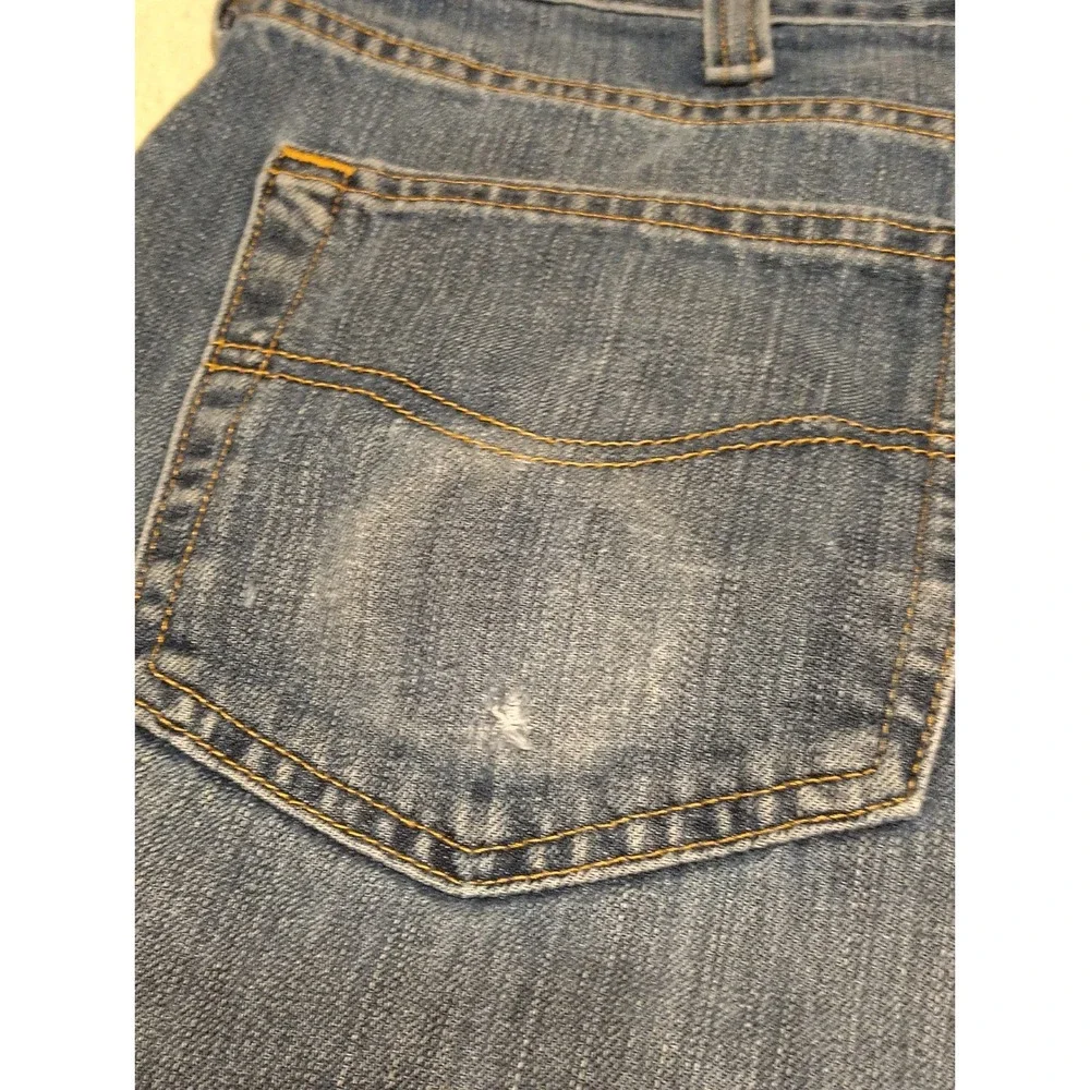 Carhartt Relaxed Fit Straight Leg Jeans Mens 38x30 Blue Denim‎ Work Pants N